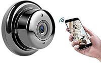SIOVS WiFi Full HD IP Wireless Mini Hidden CCTV Night Vision, Motion Detection Nanny Cam Support 128 GB SD Card Security Cam Spy Camera Best Use for Home, Office, Car, Black Spy Camera(64 GB, 1 Channel)