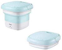 ZALPAL ENTERPRISE Bucket Type Portable, Foldable, Semi Automatic, Convenience Mini Washing Machine for Home Travel Trip Washing Machine Door Hinge