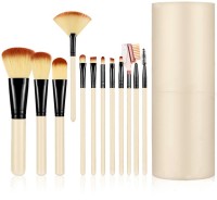 BELLA HARARO Premium Makeup Brush Set with Cream Storage Box(Pack of 12)