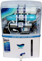 Clean jal Water Purifier+ Copper Filter RO + ALK + UF + UV+ TDS 12 L RO + UV + UF + Copper Water Purifier(White)