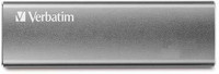 Verbatim 480 GB External Solid State Drive (SSD) with  480 GB  Cloud Storage(Grey, External Power Required)