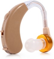 Fastwell F-61 Moderate 1 Year Warranty Behind The Ear Hearing Aid/Ear Machine/Instrument Personal Sound Amplifier for Moderate Hearing Loss (1 Year Seller Warranty) Beige/For Old Age Behind The Ear Hearing Aid(Beige)
