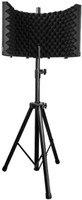 Icon RF-02 Reflection Filters with Adjustable Panel Microphone Stand(Black)