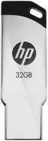 HP v236w 32 GB Pen Drive(Silver, Black)