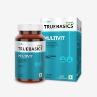 TrueBasics Multivit Daily, Multivitamin For Men and Women, For Immunity (30 Tablets)(30 Tablets)