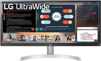 LG 29 inch WFHD LED Backlit IPS Panel Monitor (29WN600)(Response Time: 5 ms, 75 Hz Refresh Rate)