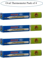 Hicks Clinical Thermometer (Pack of 4) Thermometer OVAL Thermometer(Clear)