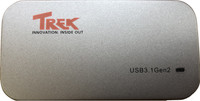 TREk 512 GB External Solid State Drive (SSD)(Silver)