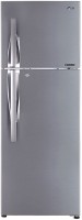 View LG 335 L Frost Free Double Door 3 Star Convertible Refrigerator(Shiny Steel, GL-T372JPZ3)  Price Online