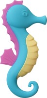 LuvLap Sea Horse Baby Teether, Teething Toy for Infants and Babies, 100% Food Grade Silicone, Multicolor Teether(Multicolor)