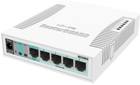 MikroTik CSS106-5G-1S (RB260GS) Network Switch(White)