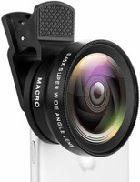 Elevea 0.45Xro, Wide Angle Lens, Clip on Cell Phone for Lens Mobile Phone Lens