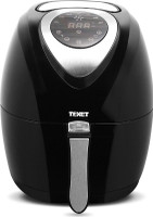 Texet AF-612 with 7 Menus and Timer & Temperature Control, Nonstick 3.2L Dual-Rack Fry Basket with Stainless Steel Finish, 1400W, Digital LED Display, And Auto Shut-off Air Fryer(3.2 L)