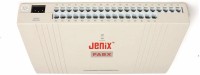 jenix PBX 432 Telephone Intercom System 4 Main/Trunk/FCT Device Line and 32 Landline Phone Subscriber Connection Four Corded Landline Phone with Answering Machine(White)