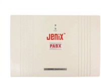 jenix EPBAX Telephone Intercom System 4 Main/Trunk/FCT Device Line and 16 Landline Phone Subscriber Connection pabx PBX 416 Corded Landline Phone(White)