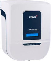 LIVPURE LIV-PLATINO-PLUS-COPPER2000 8.5 L RO + UV + UF + Minerals + Copper Water Purifier(White)