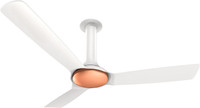 LUMINOUS New York Chelsea 3 Star 1200 mm Energy Saving 3 Blade Ceiling Fan(ALICE WHITE, Pack of 1)