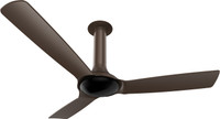 LUMINOUS New York Chelsea 5 Star 1200 mm BLDC Motor 3 Blade Ceiling Fan(CARAMEL BROWN, Pack of 1)