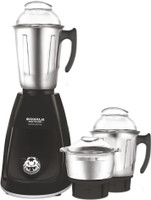 MAHARAJA WHITELINE MX-217 Turbo Prime HD 1000 Mixer Grinder (3 Jars, Black & Silver)