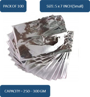 PAQEE Aluminium Storage Pouch(Pack of 100)