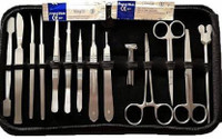 ARINEO Premium Quality Stainless Steel Dissection Kit Set with Tools for Medical Students Medical Equipment Combo Surgical Scalpel(Pack of 2)