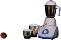 Westinghouse MG75C3A-AH MAX STORM PLUS 750 Mixer Grinder (3 Jars, White and blue)