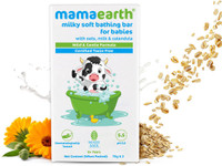 Mamaearth Milky Soft Bathing Bar(2 x 75 g)