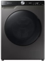 SAMSUNG 10 Washer with Dryer with In-built Heater Grey, Black(WD10T704DBX)