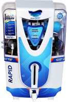 Clean jal RAPID ALKALINE Water Purifier RO + ALK + UF + UV 12 L RO + UV + Alkaline Water Purifier(White, Blue)