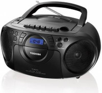 TOSHIBA CKU310K FM Radio(Black)