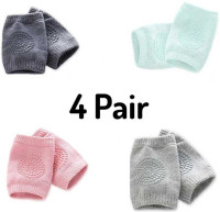 baluda Baby Boys & Baby Girls Self Design Knee High, Ankle Length(Pack of 4)