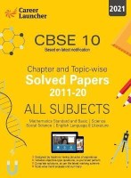 Cbse Class X 2021 Chapter and Topic-Wise Solved Papers 2011-2020 Mathematics | Science | Social Science | English Double Colour Matter(English, Paperback, Career Launcher)
