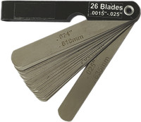 Inditrust new 1pc 26 Blades Feeler Marking Gauge Marking Gauge