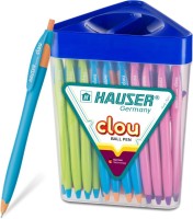 HAUSER Clou Ball Pen(Pack of 50, Blue)