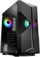 ZEBRONICS Zeb-Ragnar (ZEB-871B) Mid Tower Cabinet(Black)