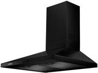 Padmini Essentia Ace 60 Black Wall Mounted Chimney(Black 1050 CMH)