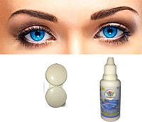 Diamond Eye Monthly Disposable(Blue 0.0, Colored Contact Lenses, Pack of 1)