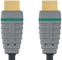 Bandridge HDMI Cable 15 m BVL-1215(Compatible with Dvd, Bluray, Lcd, Led Plasma, Blue)