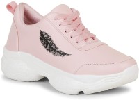 Fox Heaven Women's & Girls Sneakers Casual Shoes Sneakers For Women(Pink)
