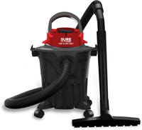 Sure From Forbes by Eureka Forbes Zest Wet & Dry Vacuum Cleaner(Red, Black)