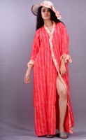 CLYMAA Women Robe(Red)