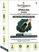 Horbiganix Spirulina Powder Pure & natural | Protein & Nutrient Rich | Antioxidant(200 g)