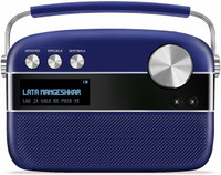 saregama carvaan Premium Hindi - Portable Music Player with 5000 Preloaded Songs, FM/BT/AUX (Royal Blue) FM Radio(Royal Blue)