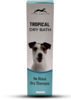 PETS EMPIRE New Waterless Dog Shampoo | All Natural Dry Shampoo for Dogs or Cats No Rinse Required- 250 ml Tropical Anti-microbial, Conditioning, Anti-fungal, Anti-parasitic, Flea and Tick, Anti-dandruff, Allergy Relief, Whitening and Color Enhancing, Anti-itching, Hypoallergenic Tropical Dog Shampo