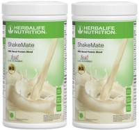 HERBALIFE Shakemate Milk based protein blend powder-500g-2 Pack Plant-Based Protein(1000 g, VANILLA)