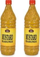 FOOD ESSENTIAL Bengal Mustard Kasundi Sauce [Vegan, Tasty Delicious] Mustard(2 kg)