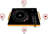 INTROK PMIN4929 KAPLI INDUCTION COOKTOP Induction Cooktop(Black, Gold, Touch Panel)