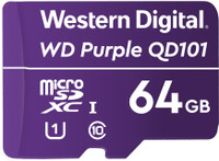 WESTERN DIGITAL WDD064G1P0C QD101 64 GB MicroSD Card Class 10 100 Mbps  Memory Card Compatible with Camera