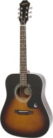Epiphone DR-100 Acoustic Guitar Mahogany Rosewood Right Hand Orientation(Black, Brown)