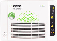 elofic Kinnaur Hepafier - Air Purifier with highly efficient HEPAFIER media Portable Room Air Purifier(White)